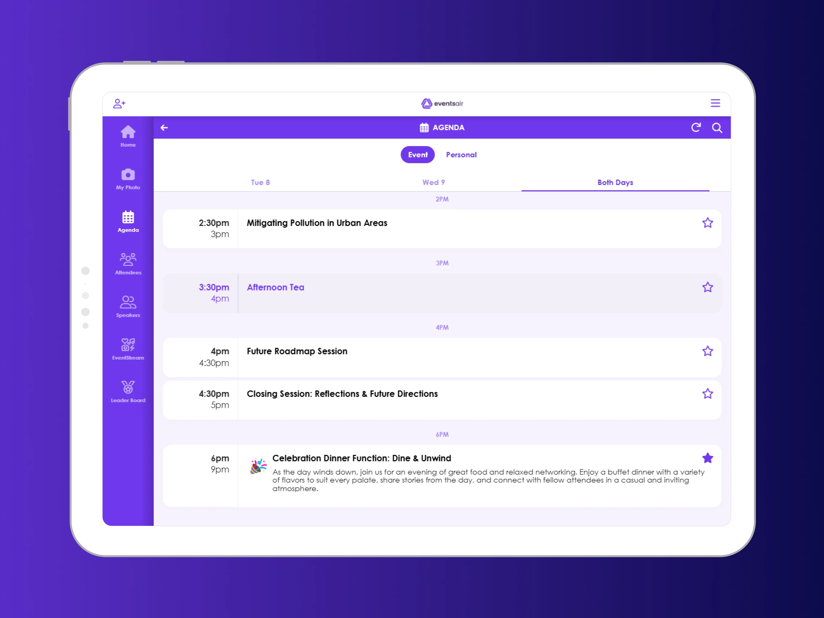 The Event App by EventsAir screenshot