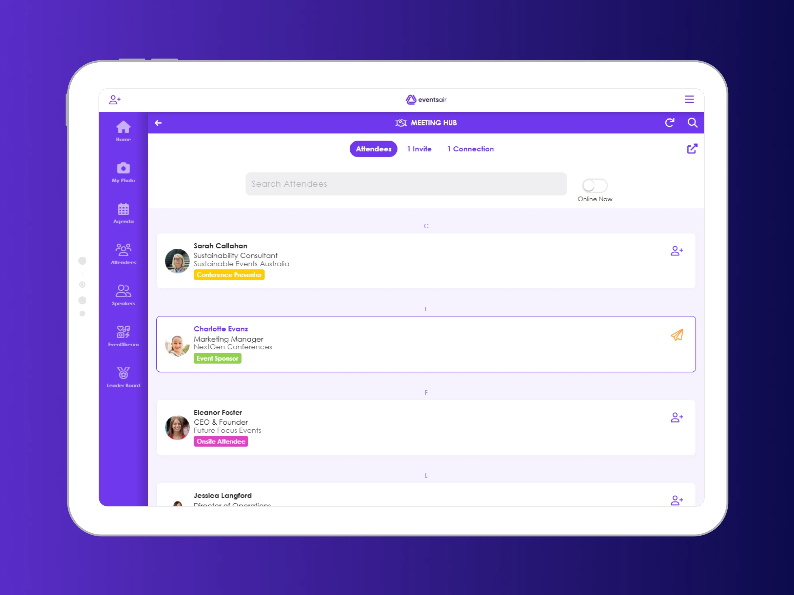 The Event App by EventsAir screenshot